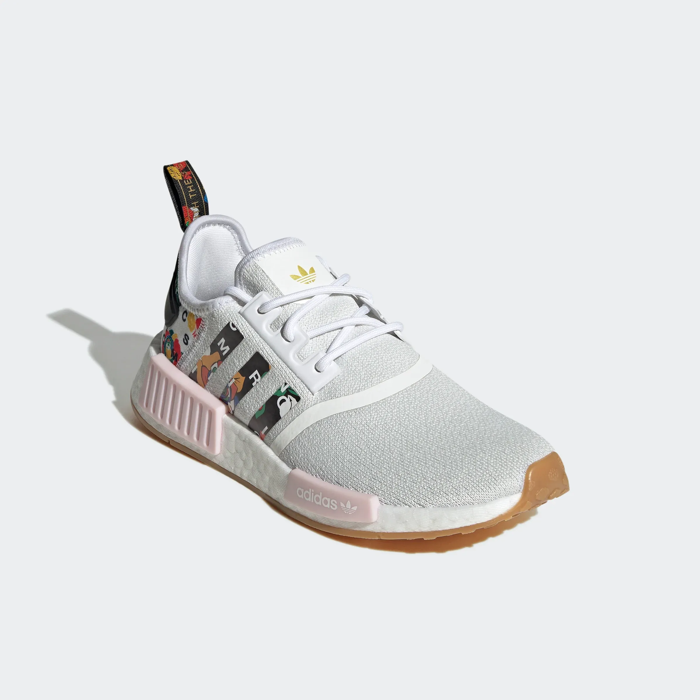 Adidas Women's Rich Mnisi NMD R1 Shoes - Cloud White / Clear Pink