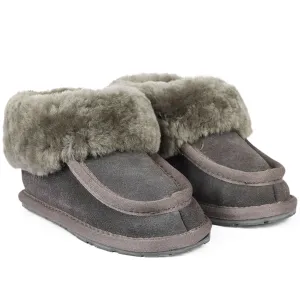 Angulus Lamb Wool Indoor Shoes Grey