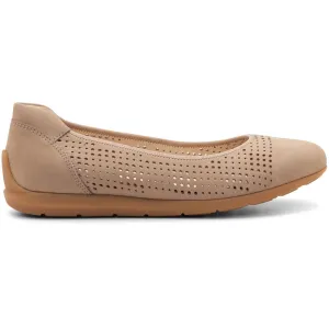 Sure! A more optimized product title could be: Ara Womens Sarah Comfort Ballet Flats in Sand Nubuck Leather.