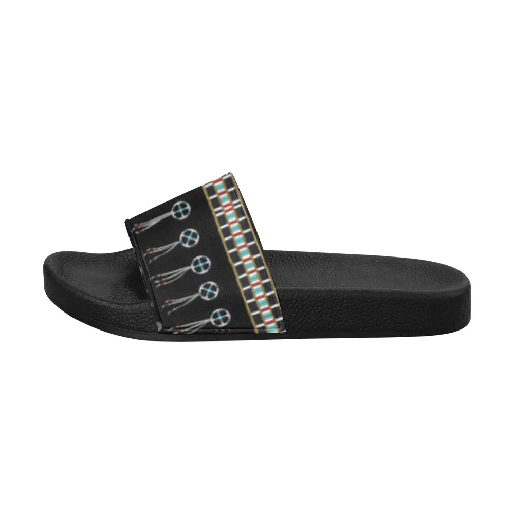 Beaded Bracelet Women's Slide Sandals