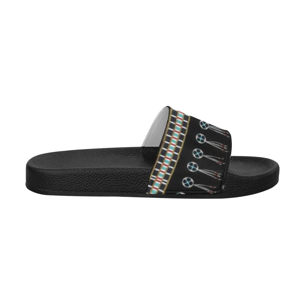 Beaded Bracelet Women's Slide Sandals