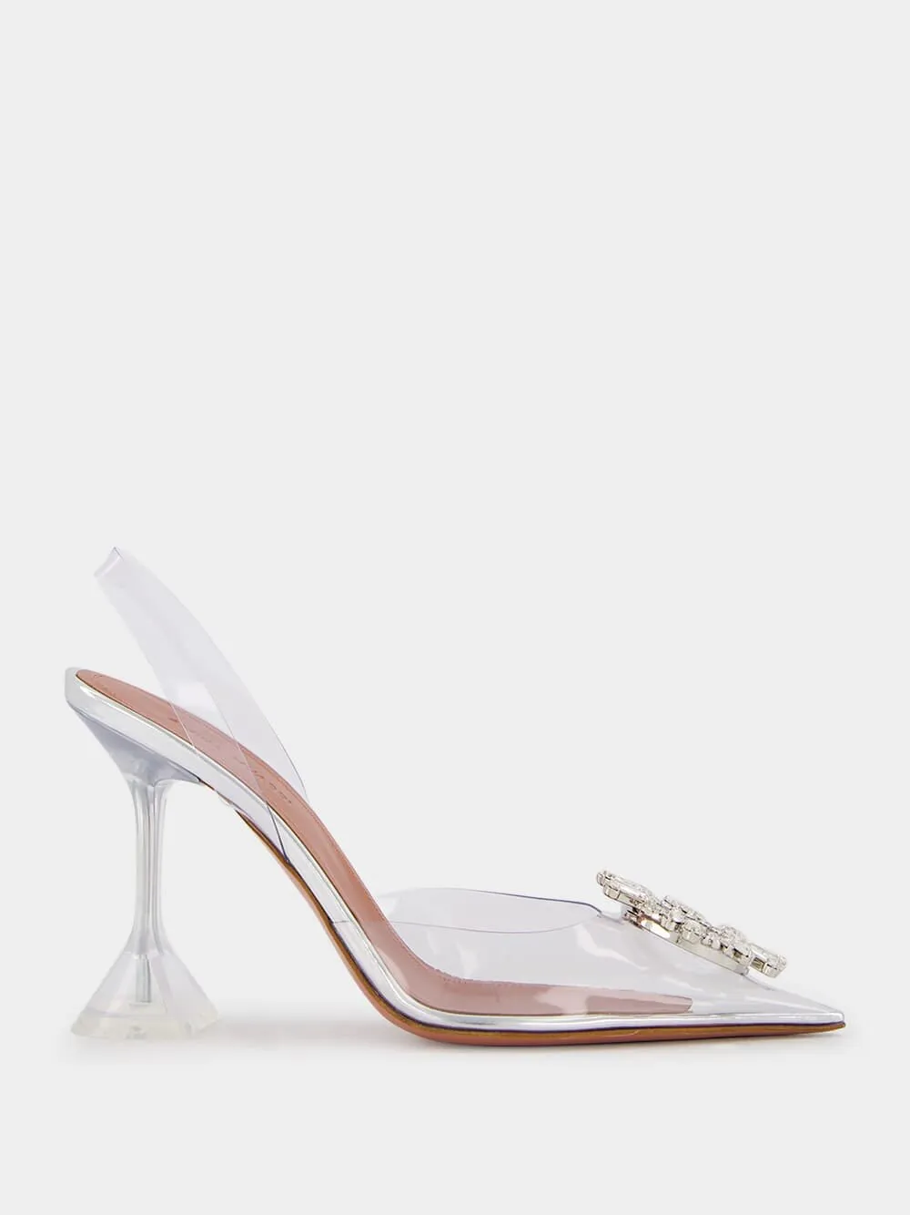 Begum Glass Sling Pumps