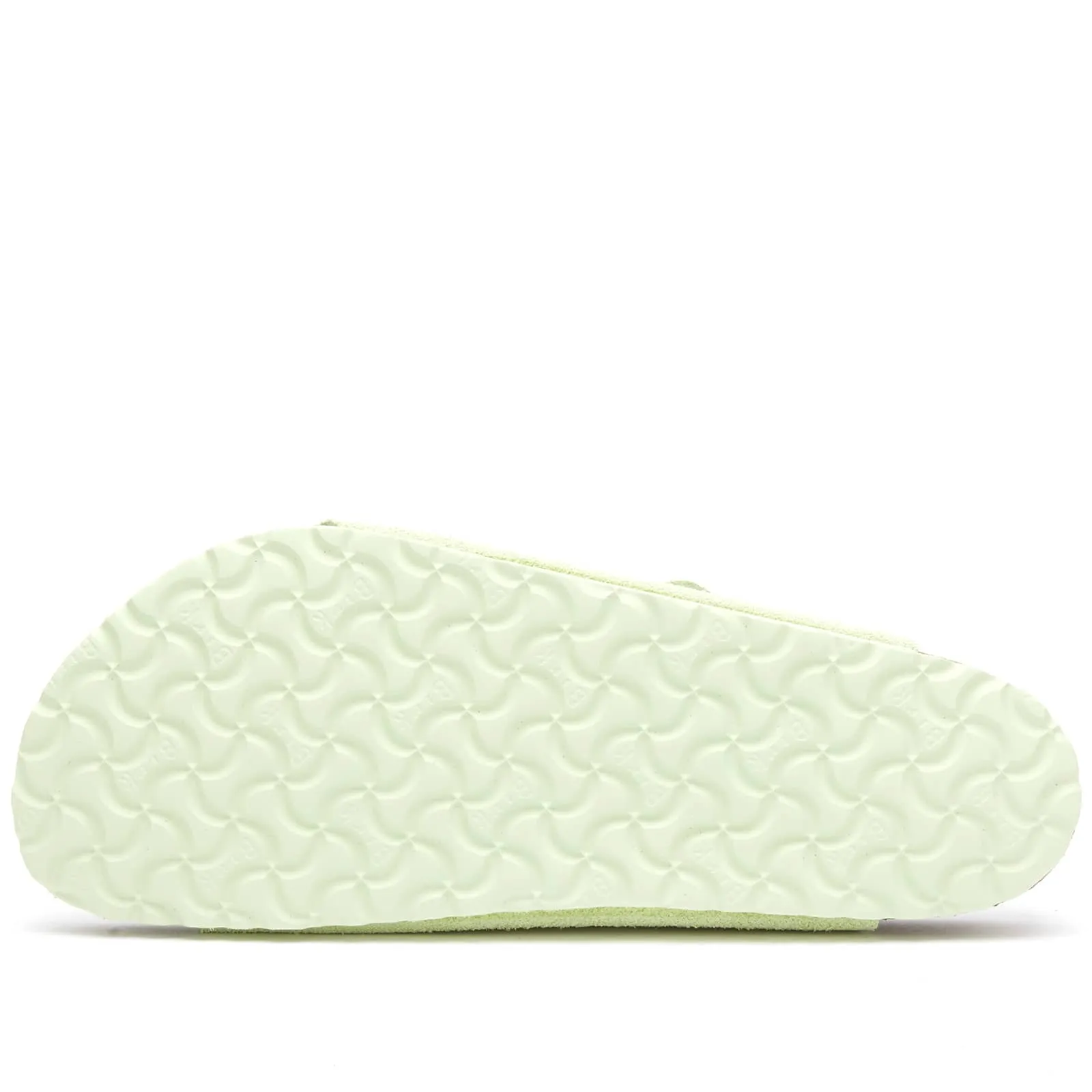 Birkenstock Zürich sandals in Faded Lime Suede