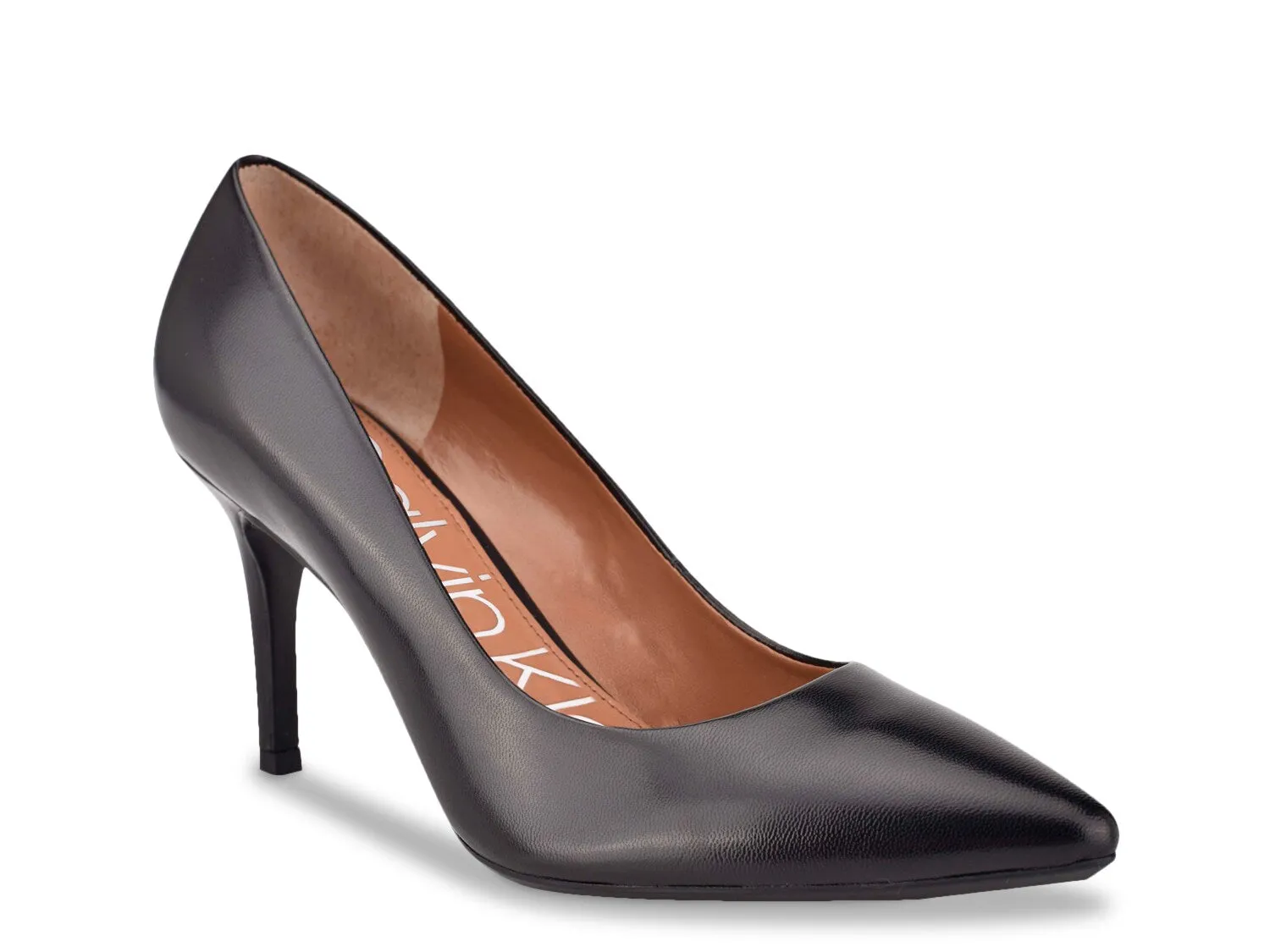 Calvin Klein Gayle leather shoes, black