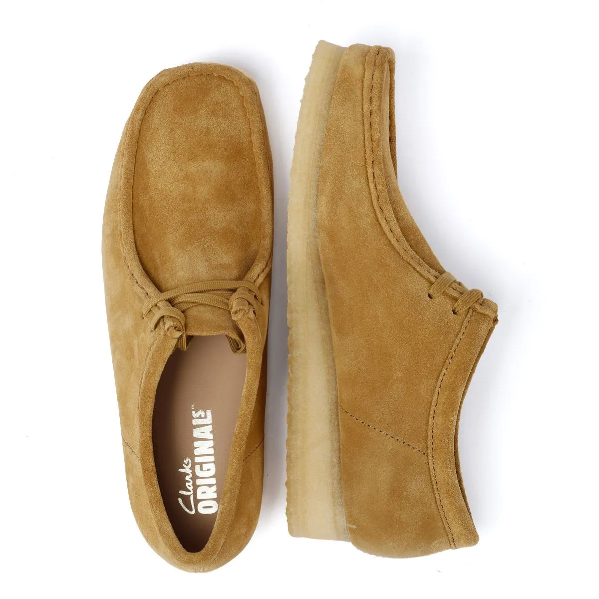 Clarks Originals Wallabee Suede Men's Oakmoss Shoes