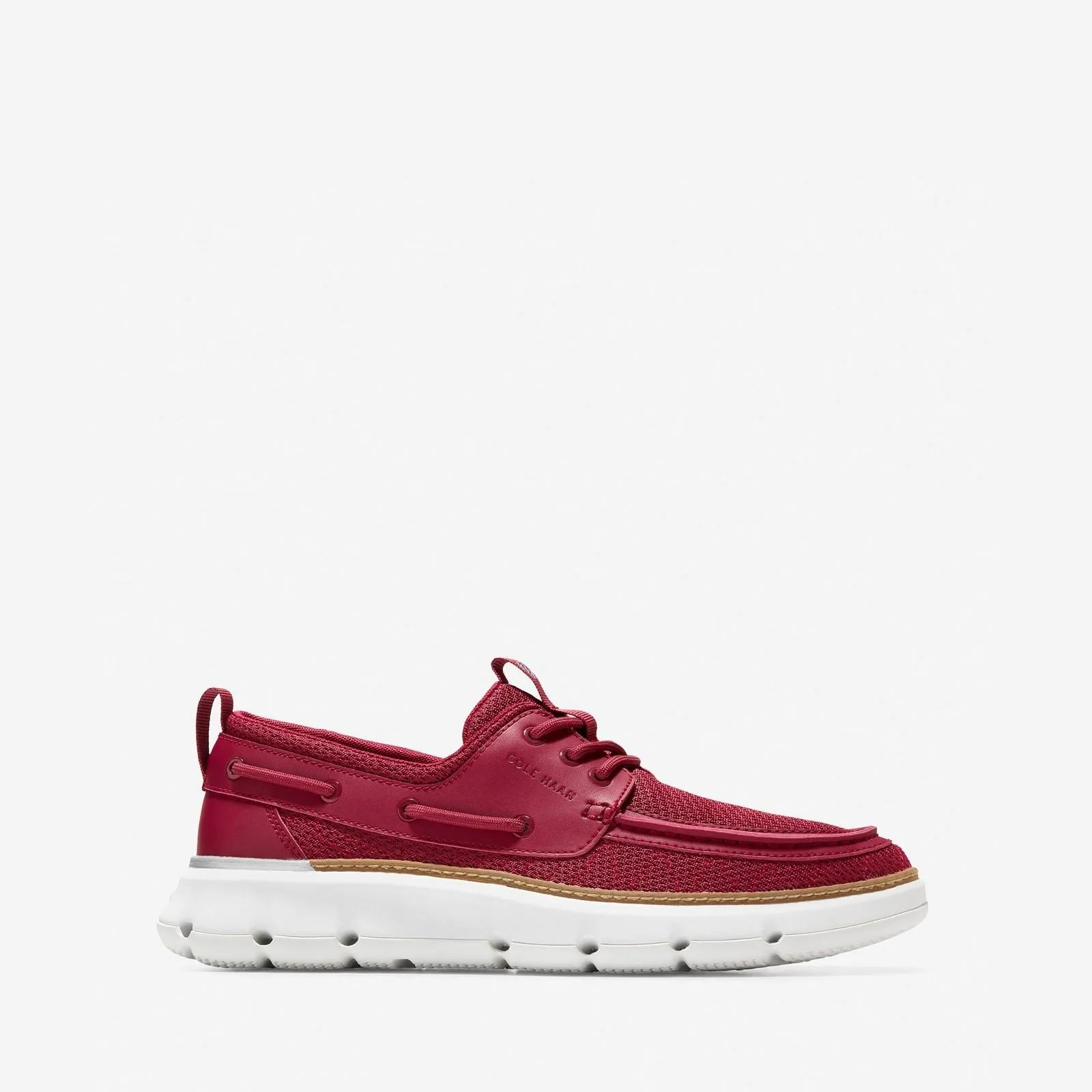 Cole Haan 4.ZeroGrand Regatta Nylon Men's Red Boat Shoes