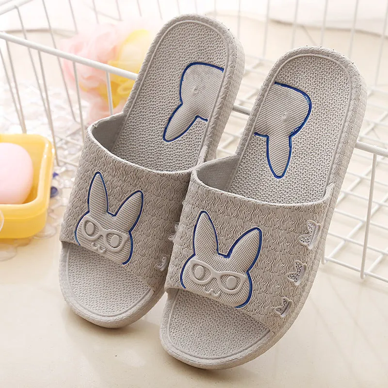 Couple slipper bathroom