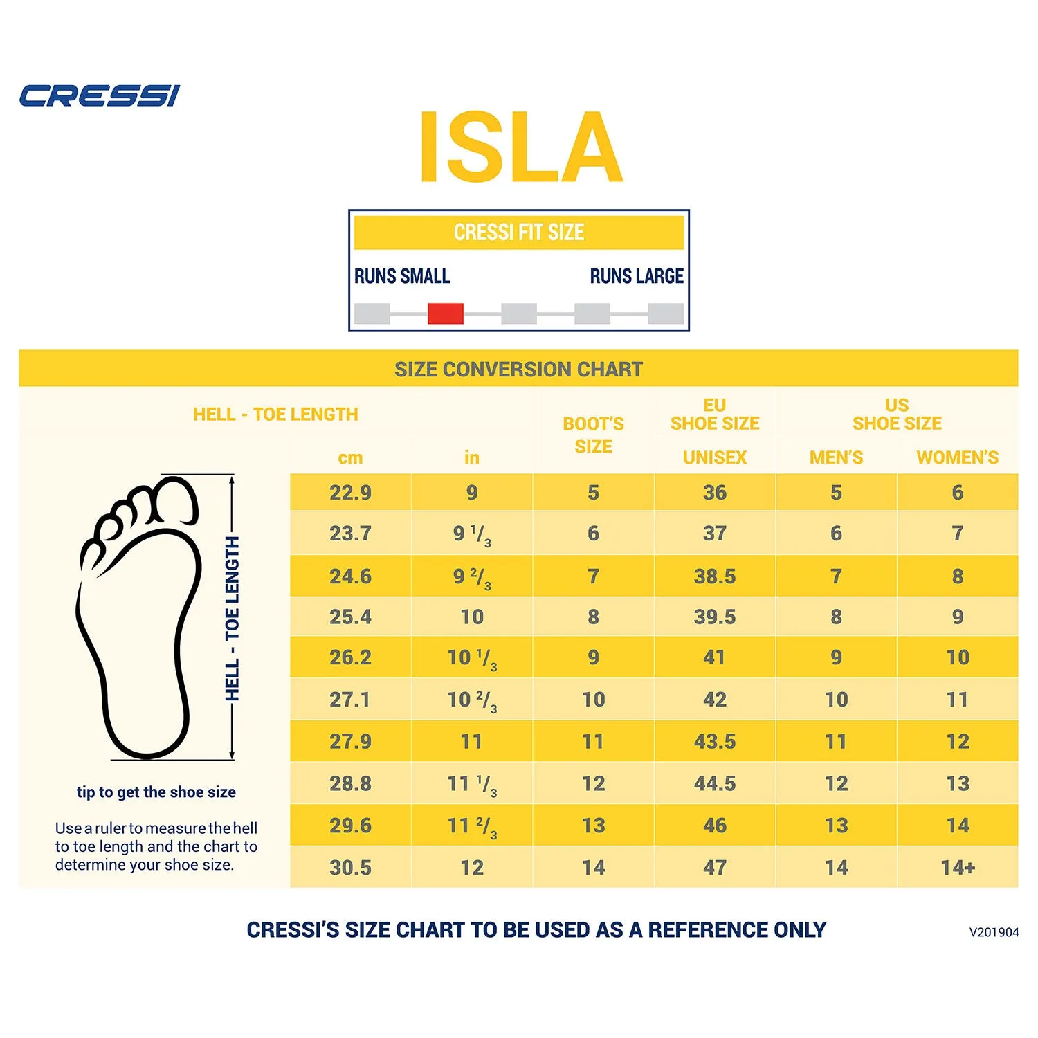 Cressi 5mm ISLA With Soles Boots