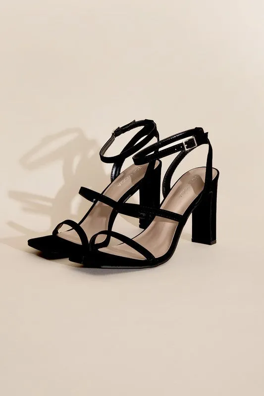 DEVIN Ankle Strap Heels