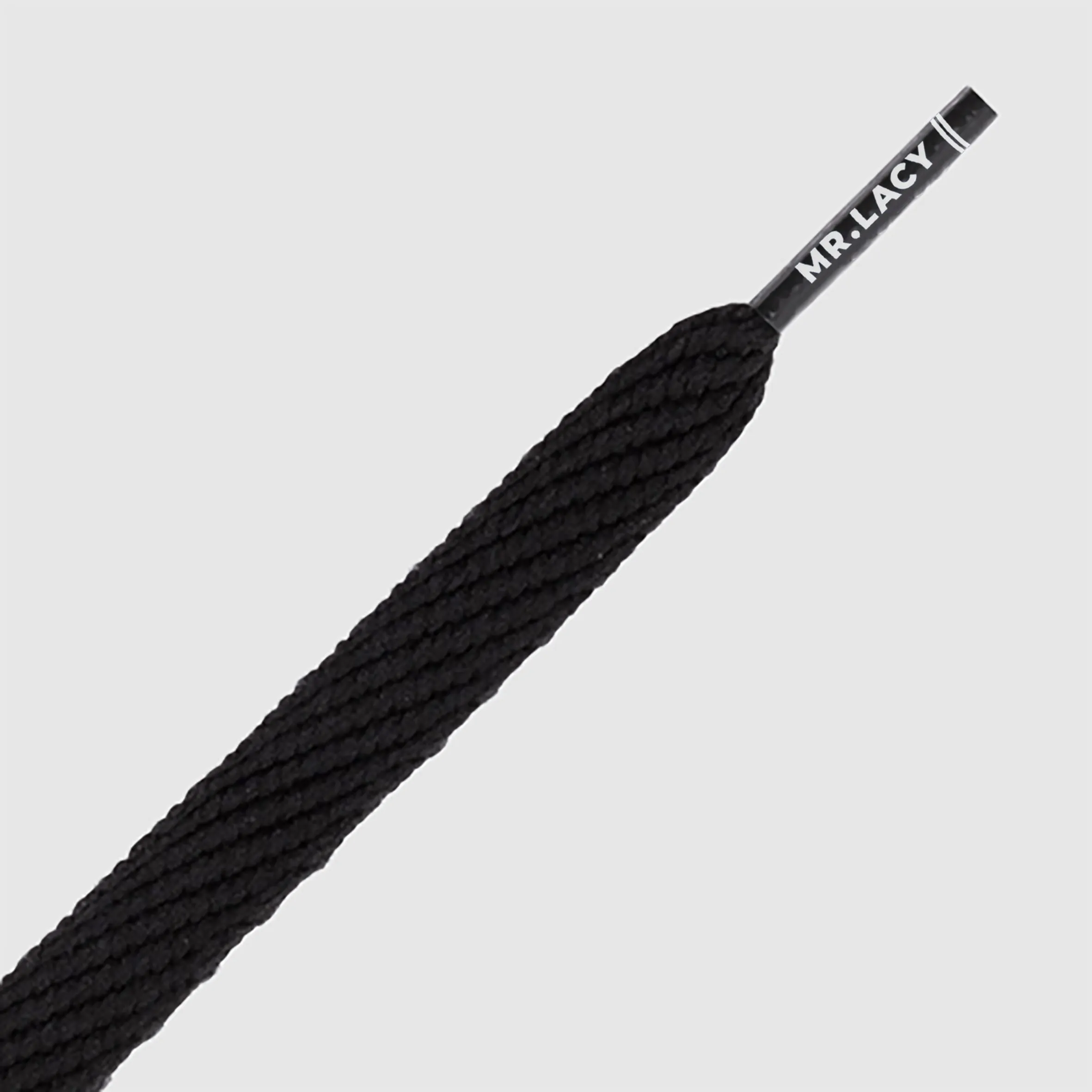 Flatties Shoelaces · Black (One pair)