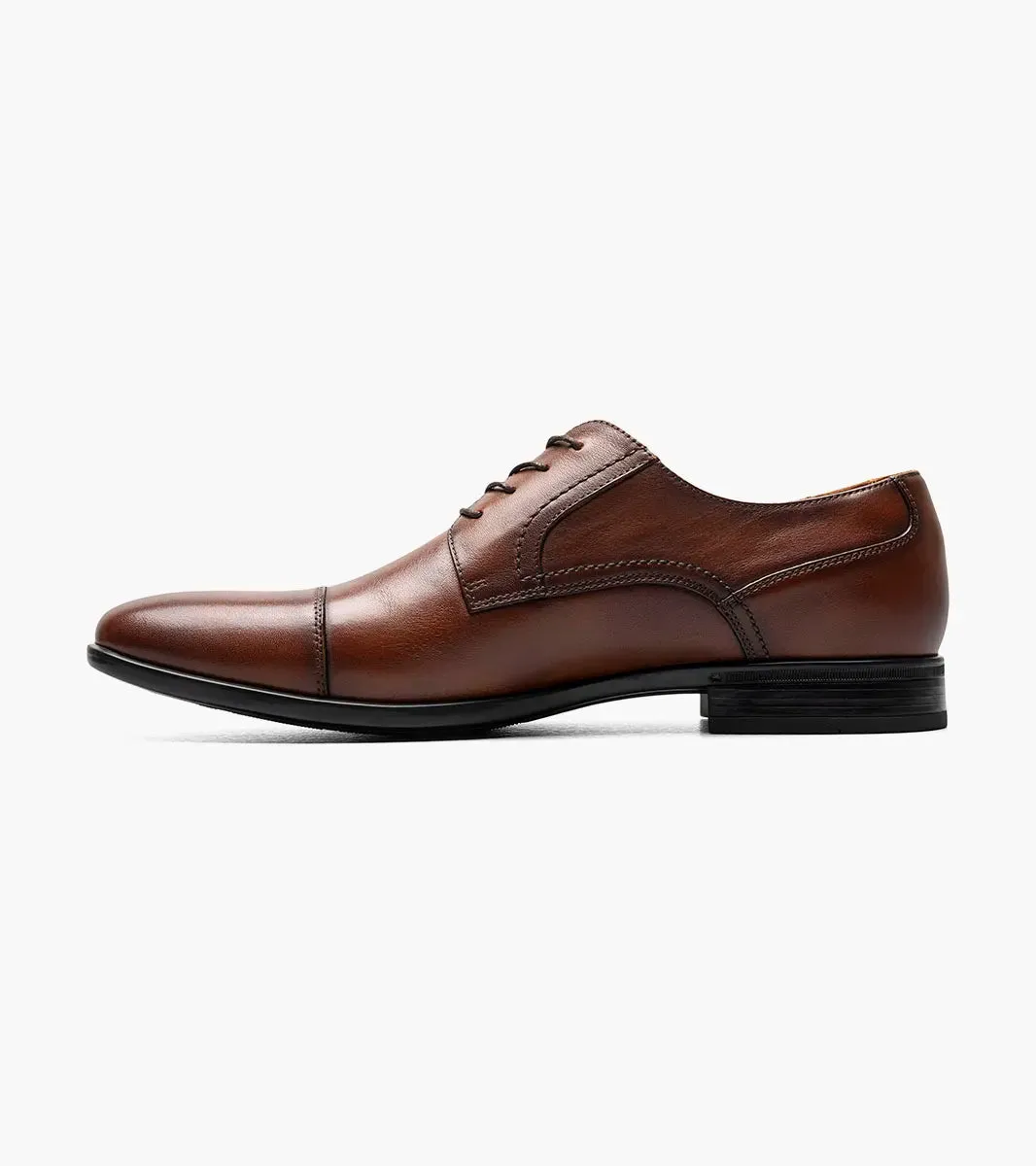 Florsheim "Zaffiro" Cap Toe Oxford Shoe - Cognac