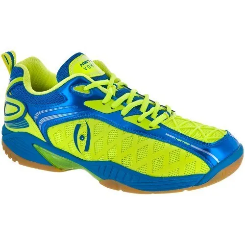 Harrow Vortex Unisex Court Shoes, Green / Blue