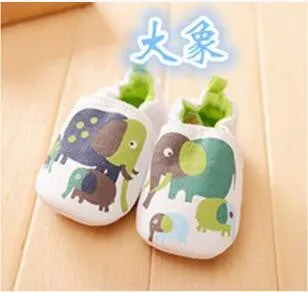 Hot Sale Soft Lovely Baby Boys Girls Kids Shoes Cotton Toddler Slippers New Style Skid-Oroof First Walkers Infant Shoes