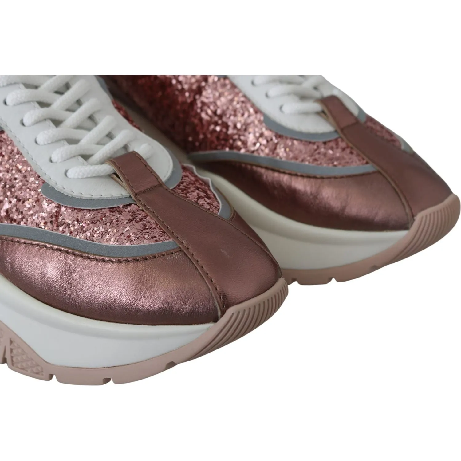 Jimmy Choo Candyfloss Glitter Sneaker Euphoria