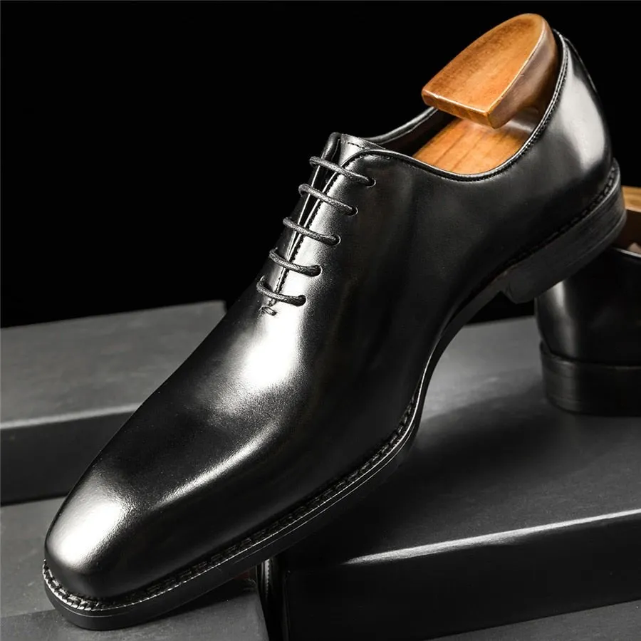 LaceLux Exotic Leather Dress Shoes