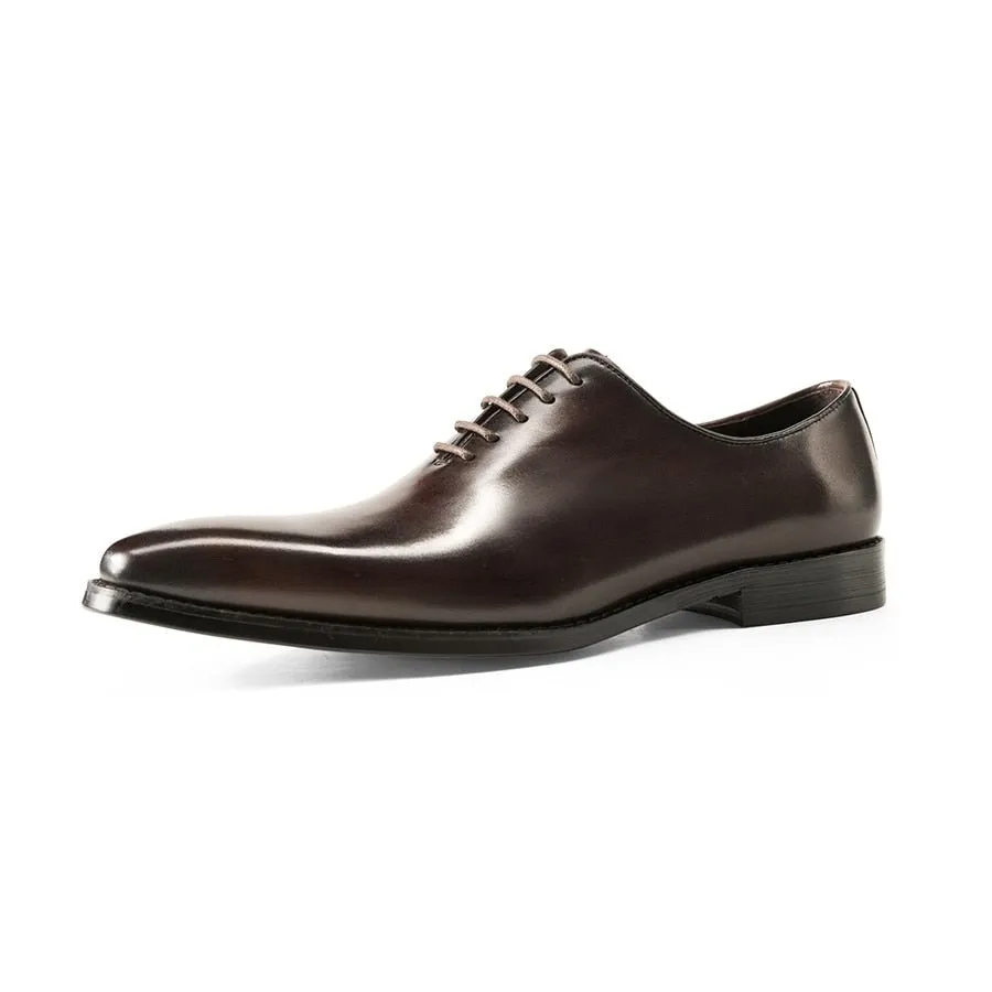 LaceLux Exotic Leather Dress Shoes