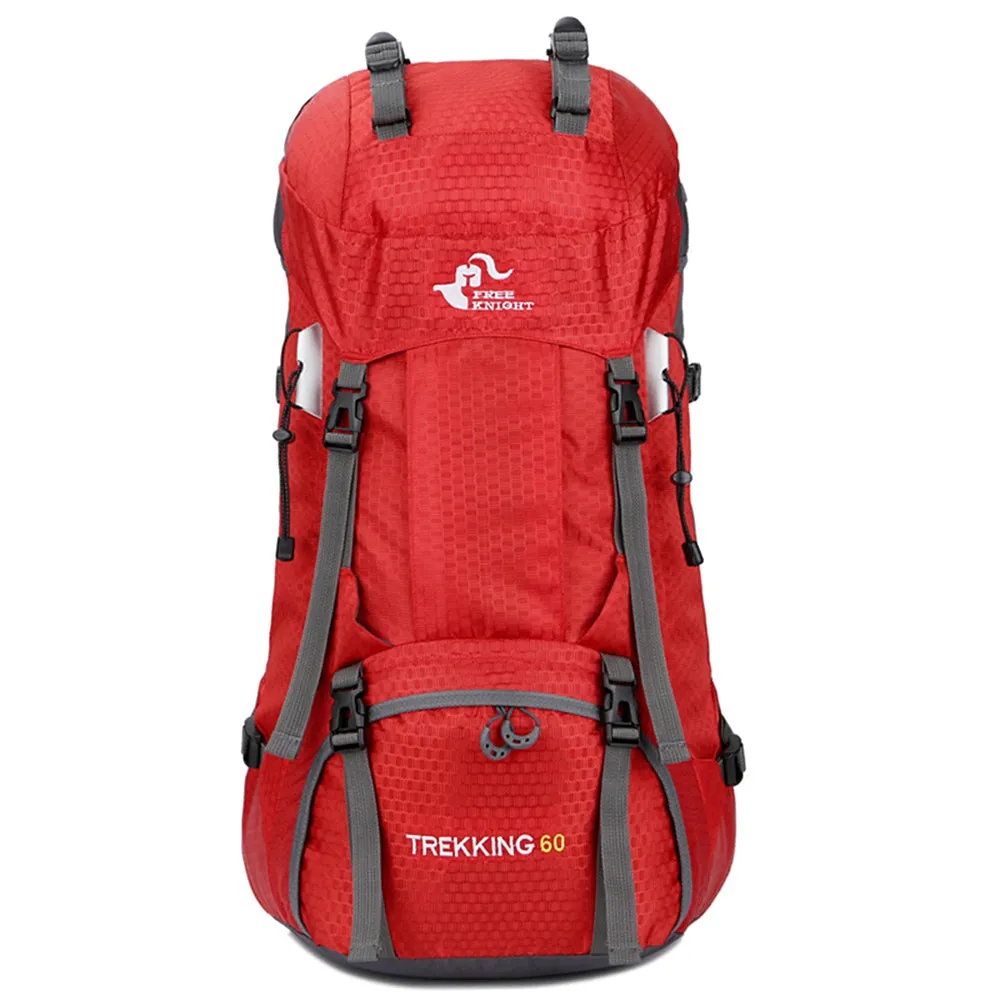 Large 60L Climbing Backpack with Rain Cover