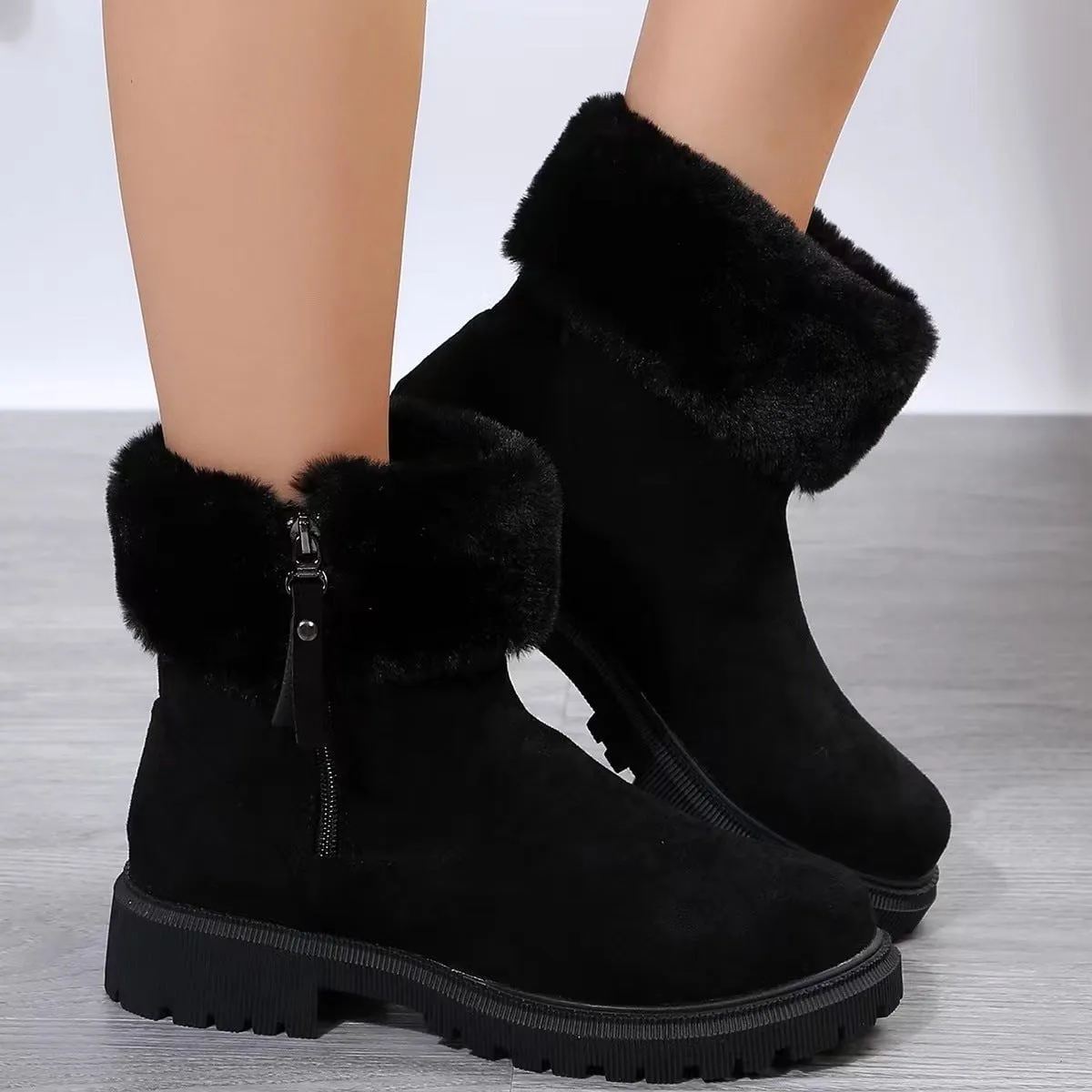 LovelyRLovely Women's Warm Plush Winter Boots