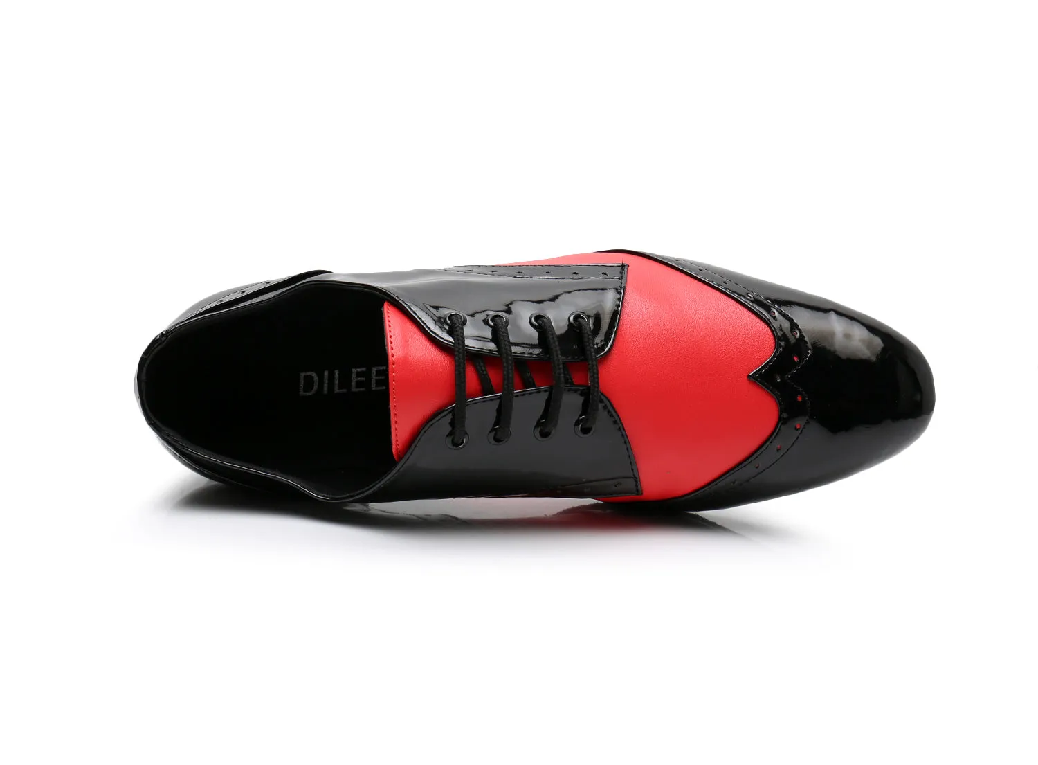 Men's Leatherette Modern Shoes With Lace-up  Dance Shoes