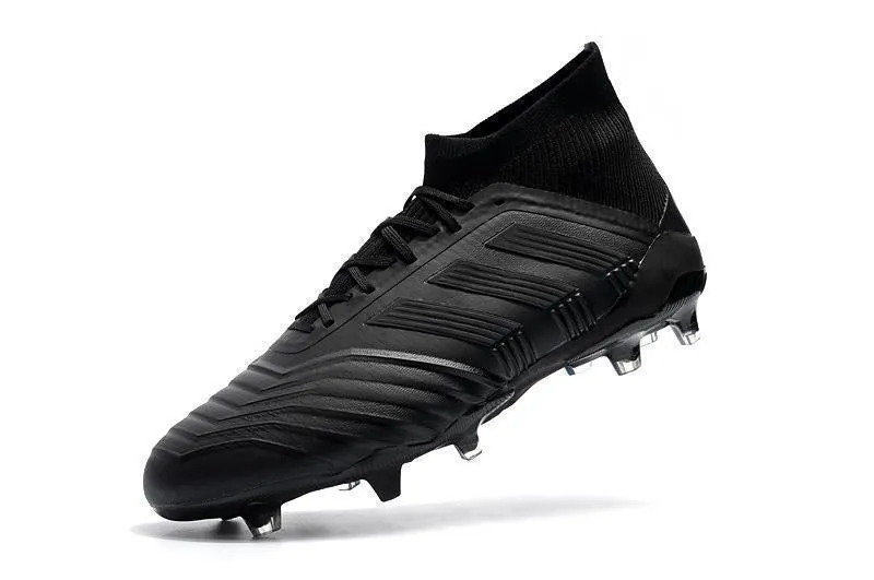 New Adidas Predator FG/AG Soccer Cleats Shoes Black