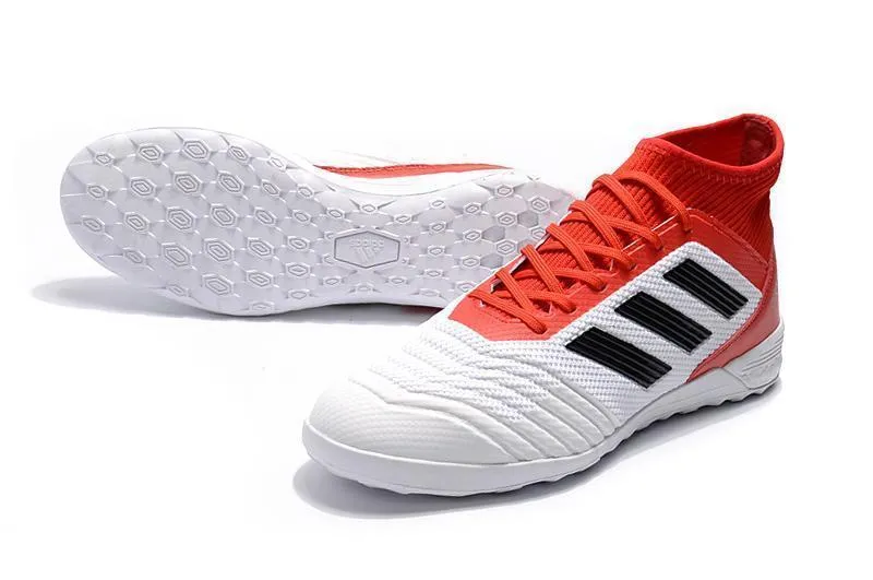 New Adidas Predator Tango 18  TF Soccer Cleats Shoes Red White Black