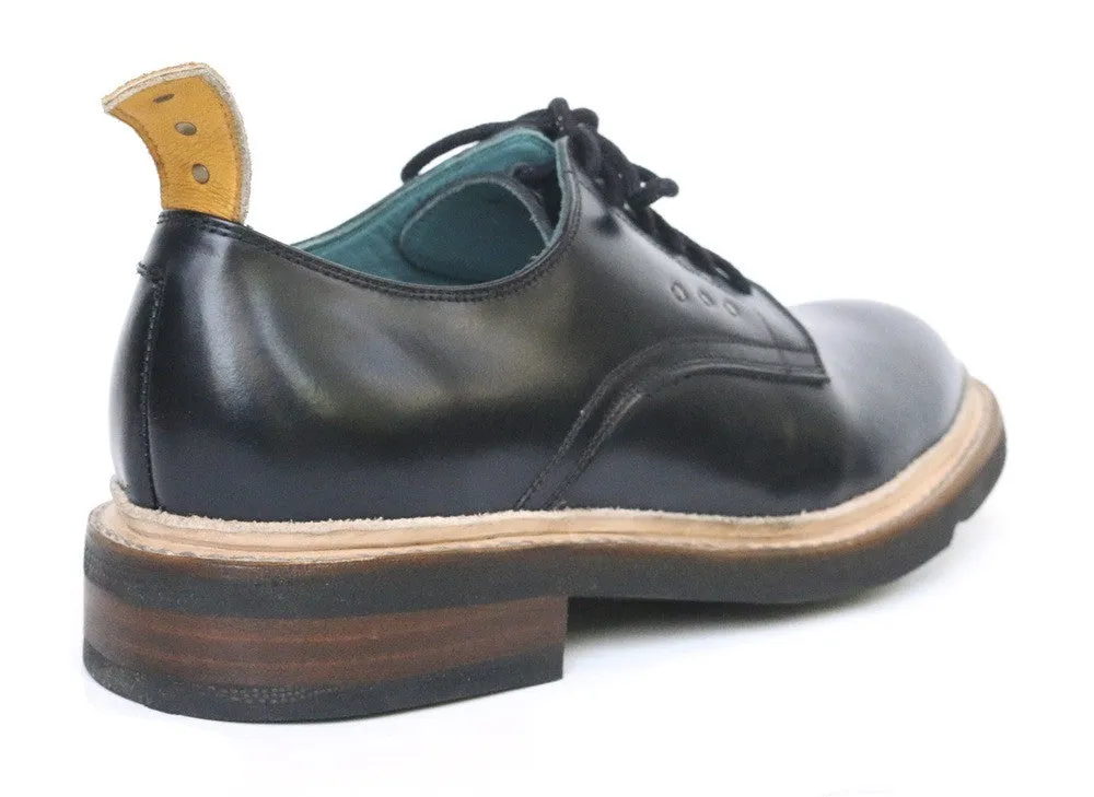 No.1050 RUNWAY derby shoe Black MEN