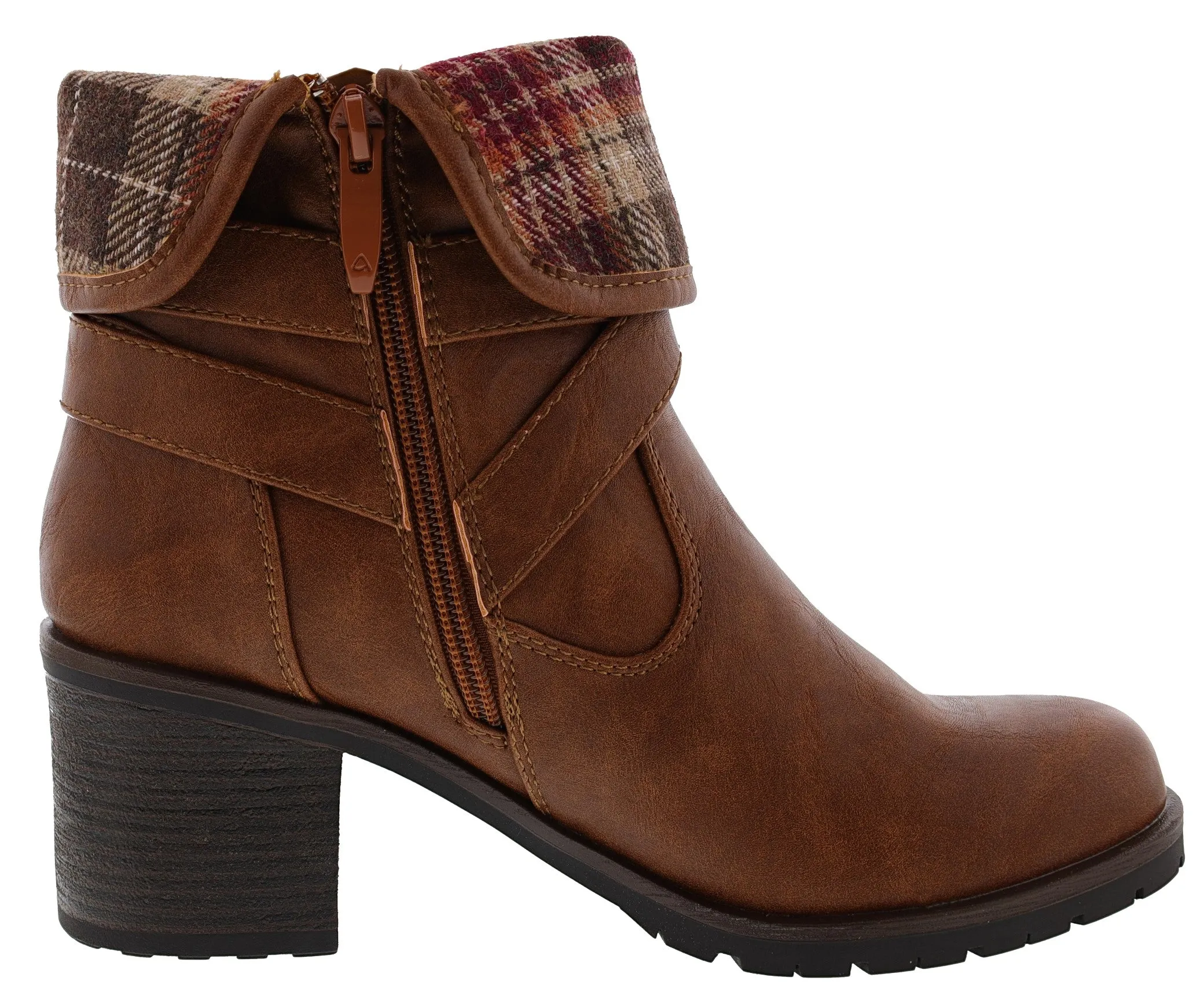 Patricia Steppe Side Zip Closure Boots Women's