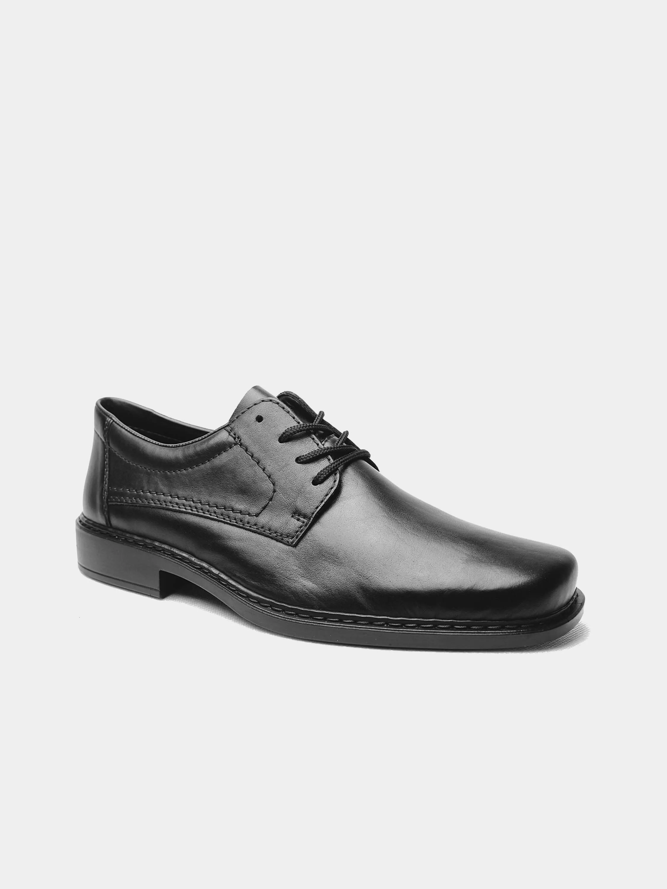 Rieker B0810-00 Men's Square Toe Formal Leather Shoes