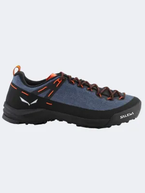 Salewa Wildfire Men Hiking Shoes Dark Denim/Black