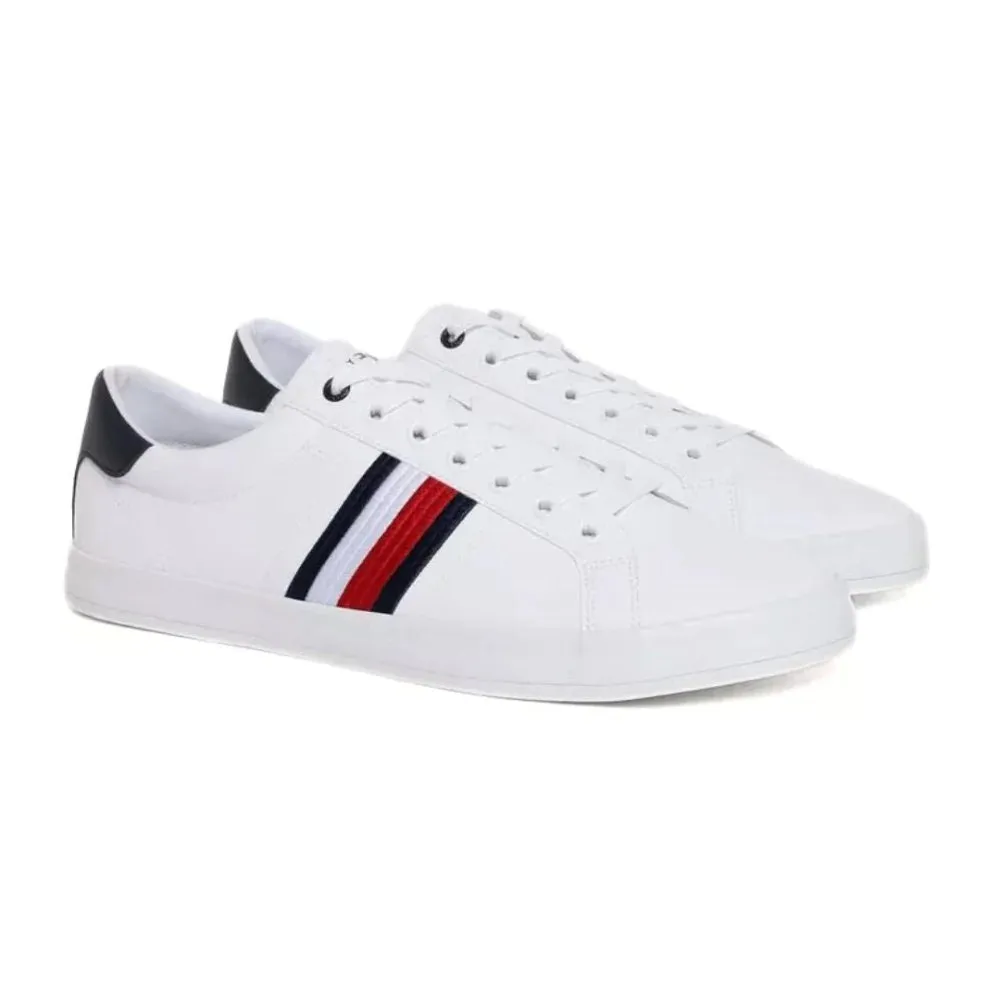 Tommy Hilfiger IM Iconic Vulc Stripes Men FM0FM04722-WHT