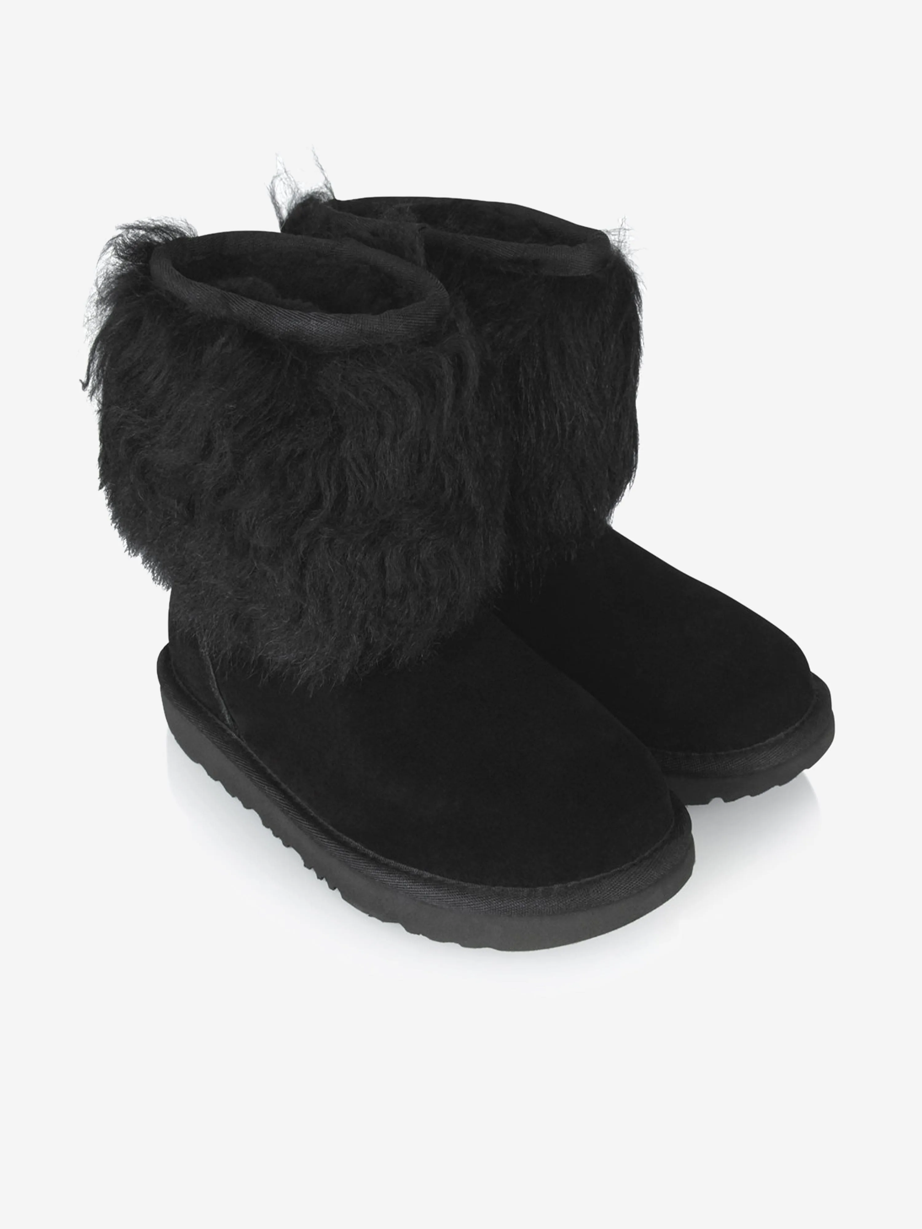 UGG CLASSIC SHORT II FLUFF BOOTS