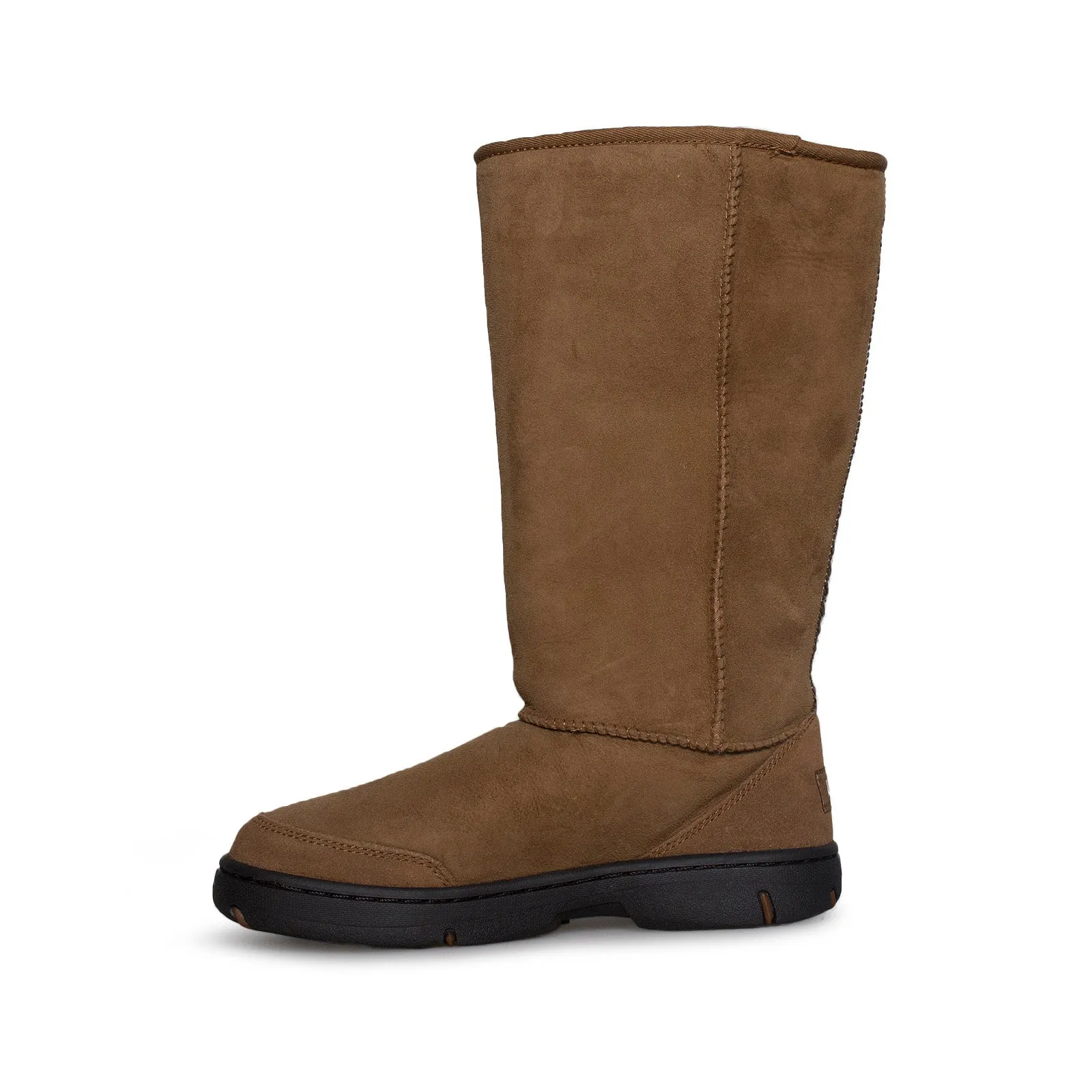 UGG Ultimate Tall Braid Chestnut Boots