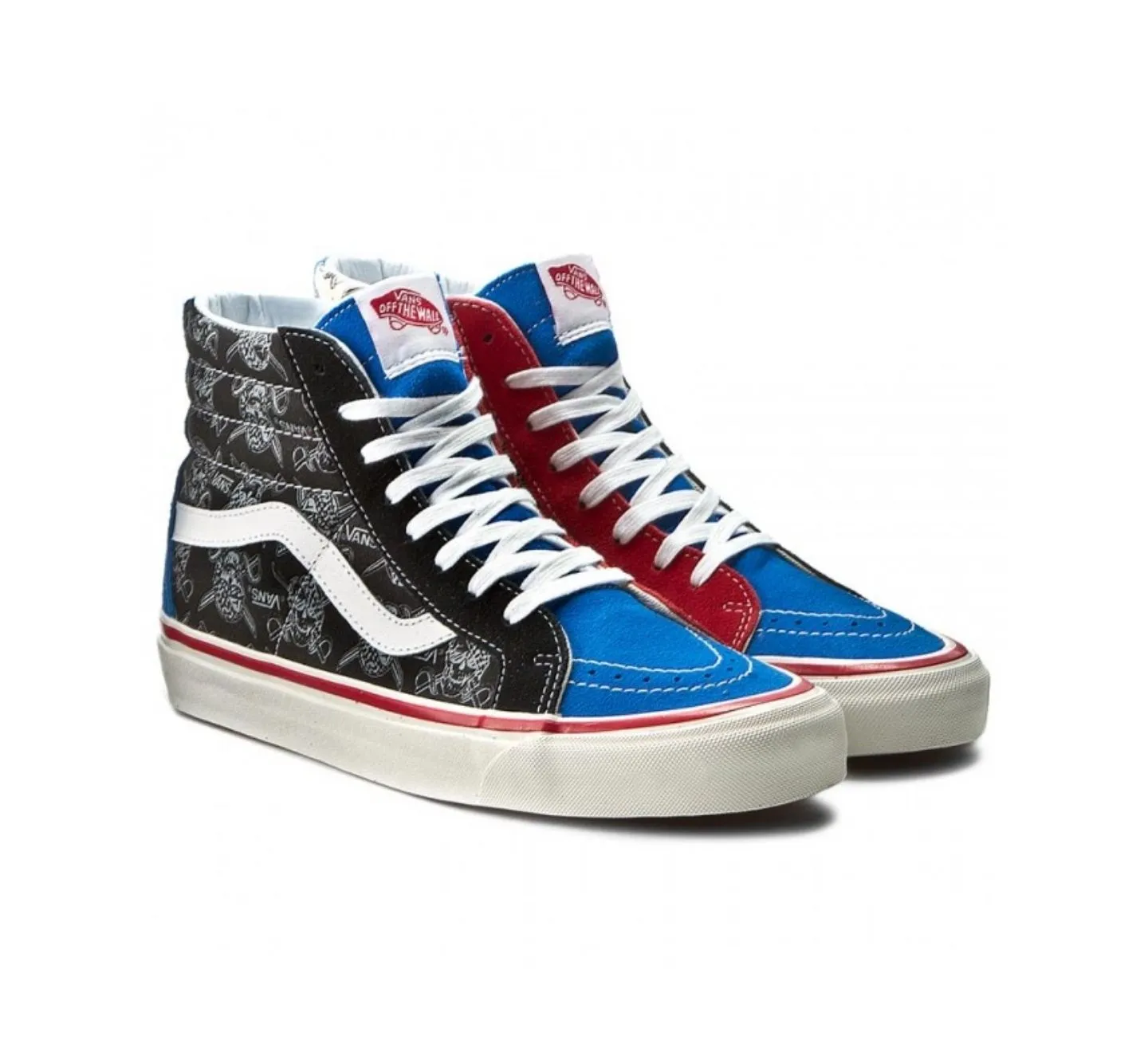 Vans Men's Sk8 Hi 38 Reissue 50th Stv/Multi Print Shoes