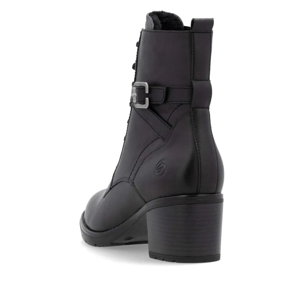 Vine Black Ankle Boots