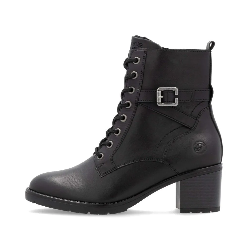 Vine Black Ankle Boots