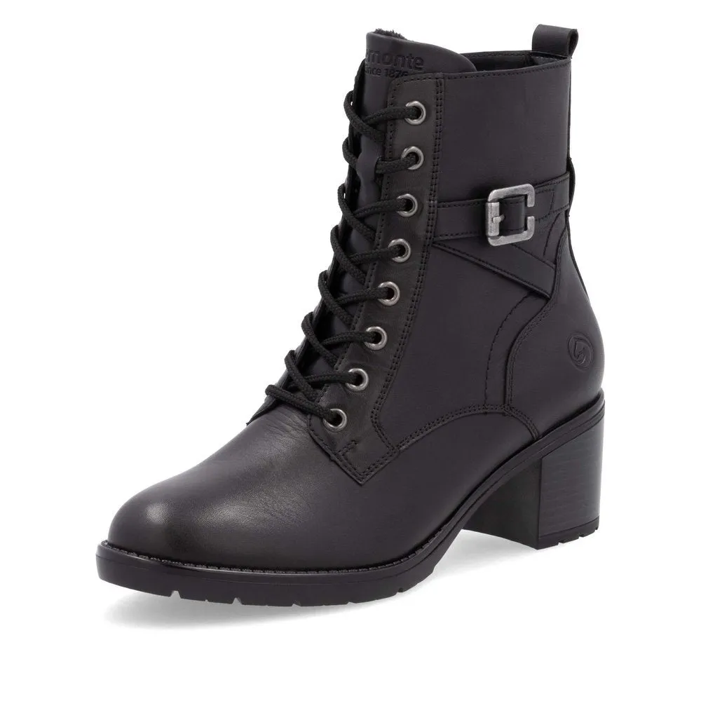 Vine Black Ankle Boots