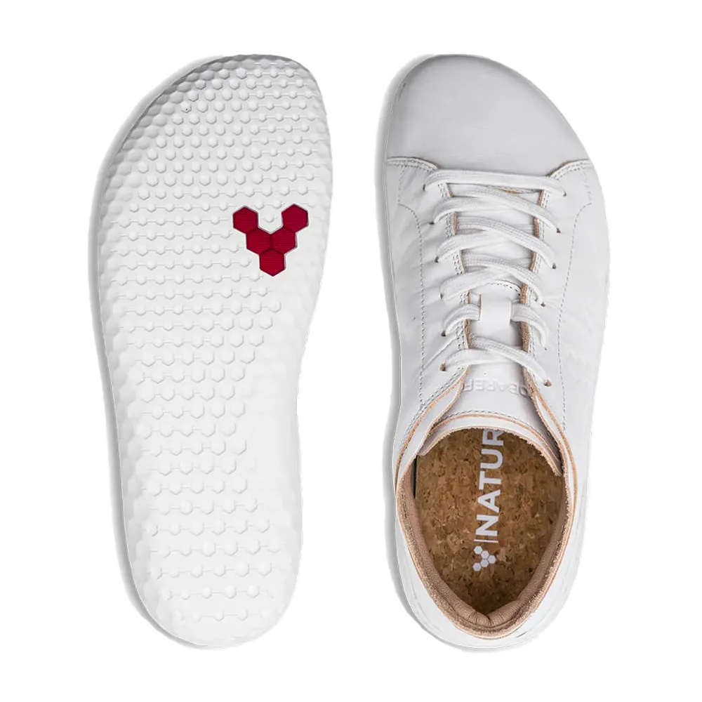 Vivobarefoot Geo Court III Womens Bright White