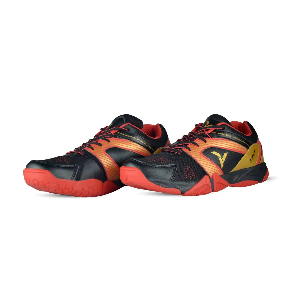 YANGYANG INDOOR SHOE , TNT- RED/GOLD